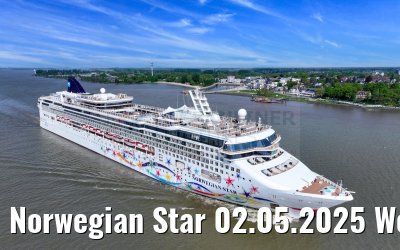 Norwegian Star 02.05.2025 Wedel