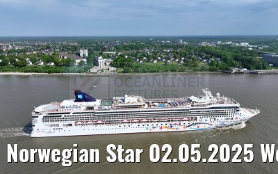 Norwegian Star 02.05.2025 Wedel