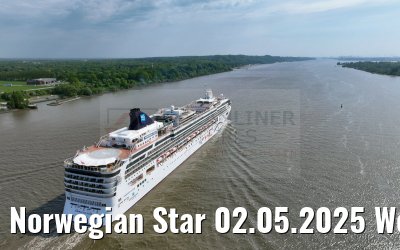 Norwegian Star 02.05.2025 Wedel