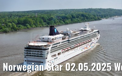 Norwegian Star 02.05.2025 Wedel