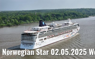 Norwegian Star 02.05.2025 Wedel