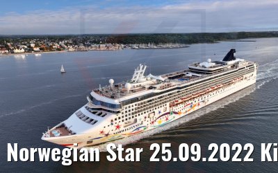 Norwegian Star 25.09.2022 Kieler Förde