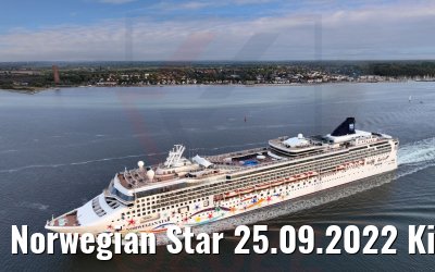 Norwegian Star 25.09.2022 Kieler Förde