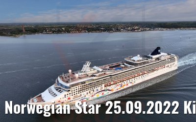 Norwegian Star 25.09.2022 Kieler Förde