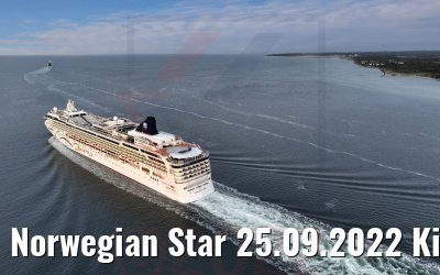 Norwegian Star 25.09.2022 Kieler Förde