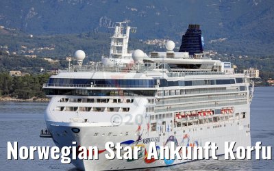 Norwegian Star Ankunft Korfu 24.07.2018