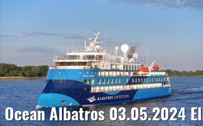 Ocean Albatros 03.05.2024 Elbe near Wedel