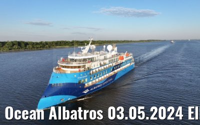 Ocean Albatros 03.05.2024 Elbe near Wedel