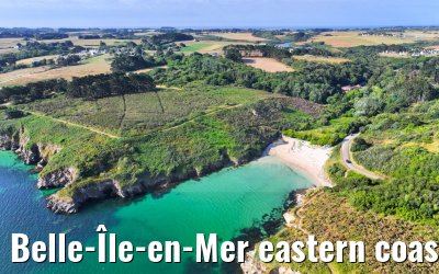 Belle-Île-en-Mer eastern coastline 07.07.2023