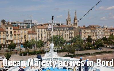 Ocean Majesty arrives in Bordeaux 08.07.2023
