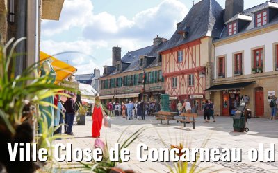 Ville Close de Concarneau old town impressions 06.07.2023