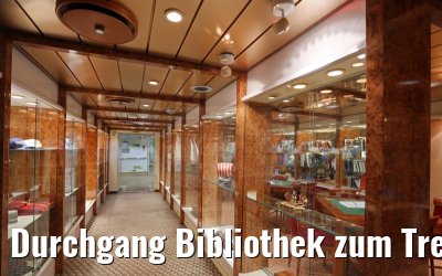 Durchgang Bibliothek zum Treppenhaus Deck 6 Ocean Majesty