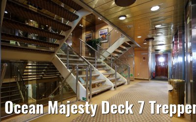 Ocean Majesty Deck 7 Treppenhaus