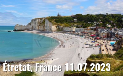 Étretat, France 11.07.2023
