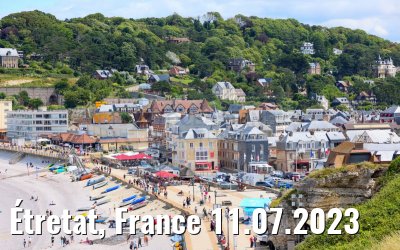 Étretat, France 11.07.2023