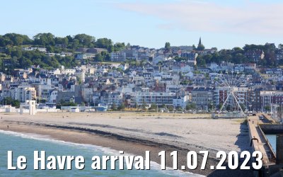 Le Havre arrival 11.07.2023