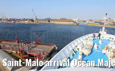Saint-Malo arrival Ocean Majesty 03.06.2023