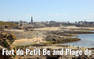 Fort du Petit Be and Plage de Bon-Secours, Saint-Malo 04.06.2023