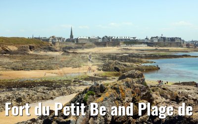 Fort du Petit Be and Plage de Bon-Secours, Saint-Malo 04.06.2023