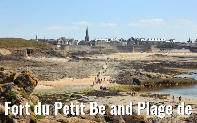 Fort du Petit Be and Plage de Bon-Secours, Saint-Malo 04.06.2023