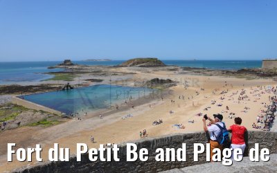 Fort du Petit Be and Plage de Bon-Secours, Saint-Malo 04.06.2023