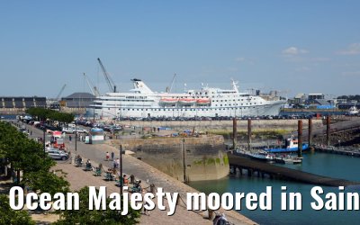 Ocean Majesty moored in Saint-Malo 04.06.2023
