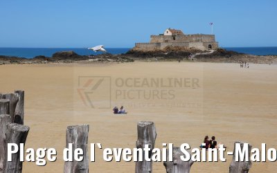 Plage de l`eventail Saint-Malo 04.06.2023