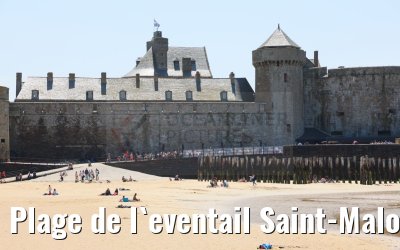 Plage de l`eventail Saint-Malo 04.06.2023