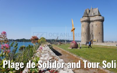 Plage de Solidor and Tour Solidor, Saint-Malo 04.06.2023