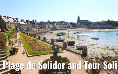Plage de Solidor and Tour Solidor, Saint-Malo 04.06.2023