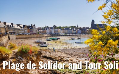 Plage de Solidor and Tour Solidor, Saint-Malo 04.06.2023