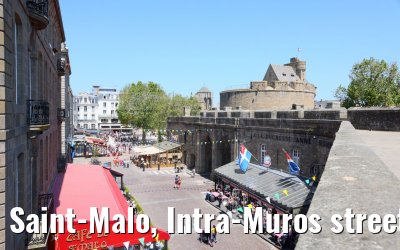 Saint-Malo, Intra-Muros street impressions 04.06.2023