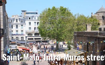 Saint-Malo, Intra-Muros street impressions 04.06.2023