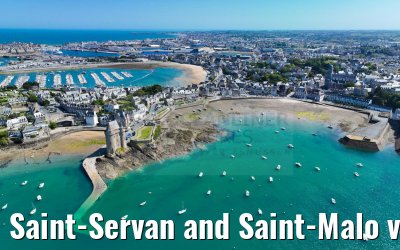 Saint-Servan and Saint-Malo view 04.06.2023