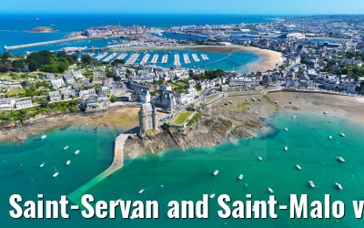 Saint-Servan and Saint-Malo view 04.06.2023