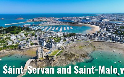Saint-Servan and Saint-Malo view 04.06.2023