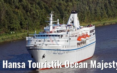 Hansa Touristik Ocean Majesty Kiel Canal 10.09.2017