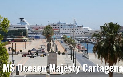 MS Oceaen Majesty Cartagena harbor impressions 16.05.2016