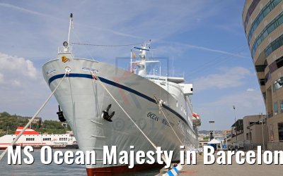 MS Ocean Majesty in Barcelona 05.05.2017
