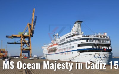 MS Ocean Majesty in Cadiz 15.05.2019