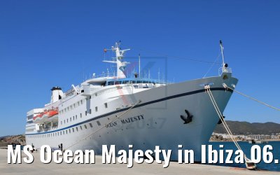 MS Ocean Majesty in Ibiza 06.05.2017