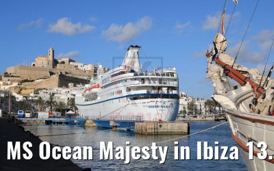 MS Ocean Majesty in Ibiza 13.05.2019