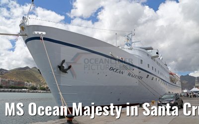 MS Ocean Majesty in Santa Cruz de Tenerife 12.05.2016