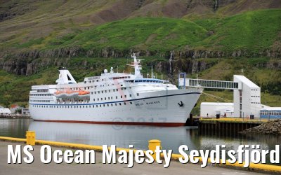MS Ocean Majesty Seydisfjördur, Iceland 20.08.2017