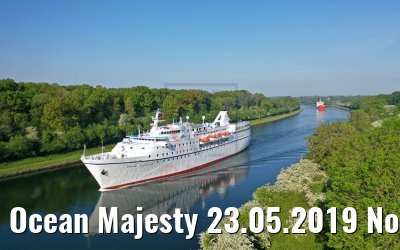 Ocean Majesty 23.05.2019 Nord-Ostsee-Kanal
