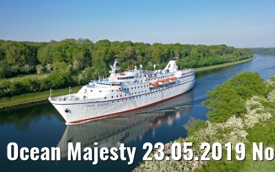 Ocean Majesty 23.05.2019 Nord-Ostsee-Kanal
