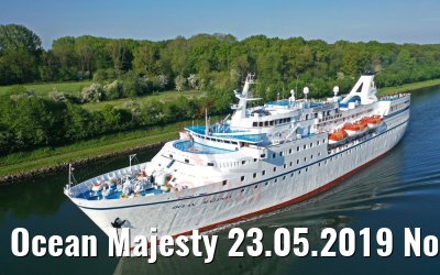 Ocean Majesty 23.05.2019 Nord-Ostsee-Kanal
