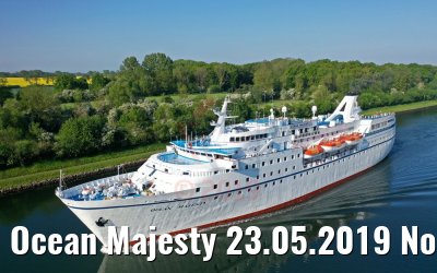 Ocean Majesty 23.05.2019 Nord-Ostsee-Kanal