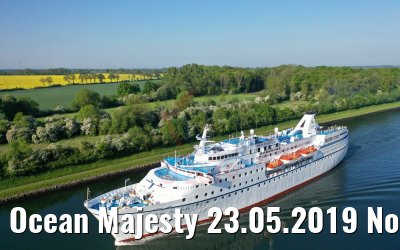 Ocean Majesty 23.05.2019 Nord-Ostsee-Kanal