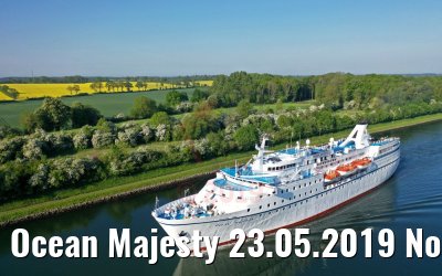 Ocean Majesty 23.05.2019 Nord-Ostsee-Kanal